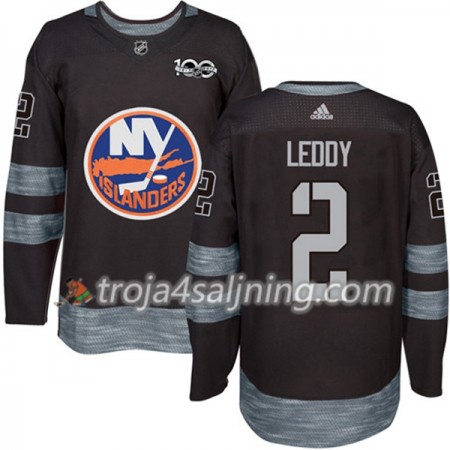 New York Islanders tröja Nick Leddy 2 1917-2017 100th Anniversary Adidas Svart Authentic - NHL Tröjor Herr New York Islanders tröja Nick Leddy 2 1917-2017 100th Anniversary Adidas Svart Authentic - NHL Tröjor Herr